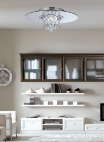 Starda Crystal Ceiling Lights Diyas Flush Crystal Fittings Starda Crystal Ceiling Lights Diyas Flush Crystal Fittings